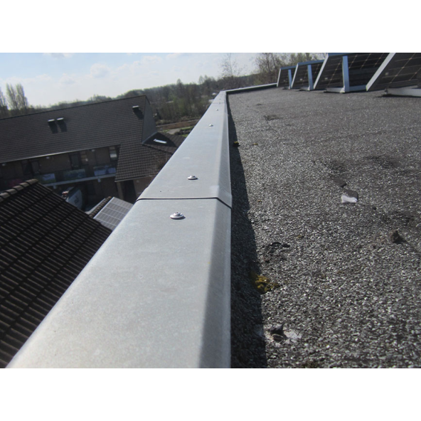 Zinken snel deklijst 1,2 of 3 meter