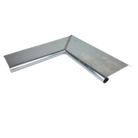 Zinken binnenhoek snel deklijst (90 gr.) 